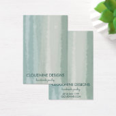 Soft Sage Earring Necklace Juwelier Display Card (Schreibtisch)