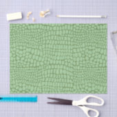 Soft Sage Green Snake Skin Scales Decoupage Seidenpapier (Handwerk)