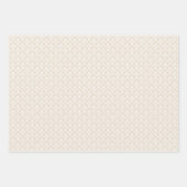 Soft Sakura Neutral - Soft Linen Geschenkpapier Set (Vorderseite 3)