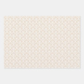 Soft Sakura Neutral - Soft Linen Geschenkpapier Set (Vorderseite 2)