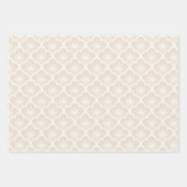 Soft Sakura Neutral - Soft Linen Geschenkpapier Set (Vorderseite)