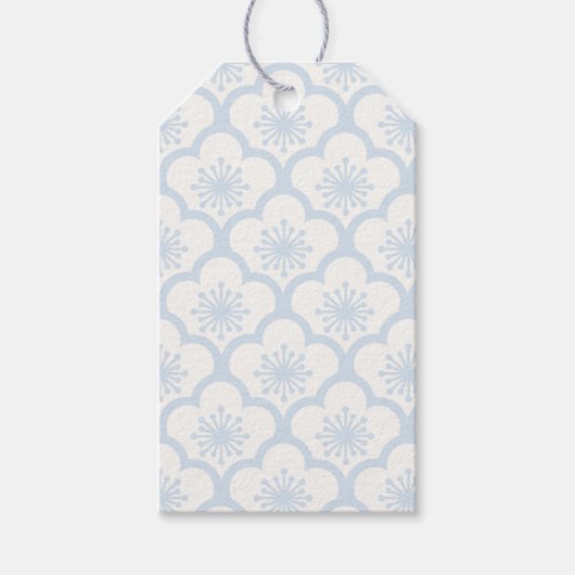 Soft Sakura Puderblau - Neutral Geschenkanhänger (Vorderseite)