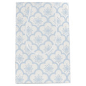 Soft Sakura Puderblau - Neutral Mittlere Geschenktüte (Vorderseite)