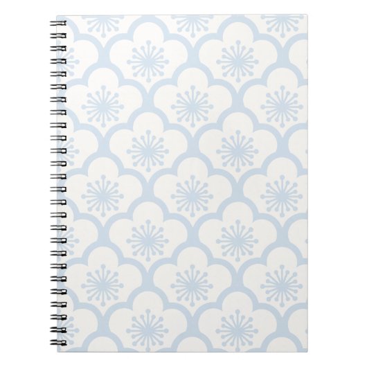 Soft Sakura Puderblau - Neutral Notizblock (Vorderseite)