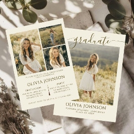 Soft-Sand-4-Foto-Graduierungspartei Ankündigung