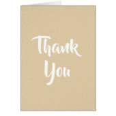 Soft Sand Danke Karte (Vorne)