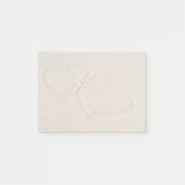 Soft Sand Hearts Post-it Klebezettel (Vorderseite)
