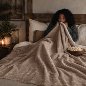 Soft Sand Threads Sherpa-Decke Sherpadecke