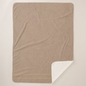 Soft Sand Threads Sherpa-Decke Sherpadecke (Vorderseite)