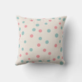 Soft Scandi Dotty Chic Design Kissen (Rückseite)