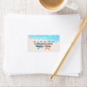 Soft Seashells Adressaufkleber (Insitu)