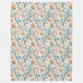 Soft Seaside Throw Relaxing Beachside Retreat Fleecedecke (Vorderseite)
