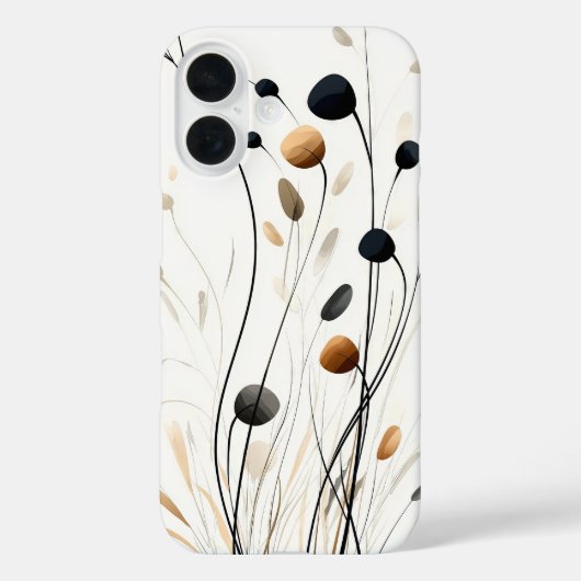 Soft Sepia Garden Case-Mate iPhone Hülle (Rückseite)