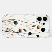 Soft Sepia Garden Case-Mate iPhone Hülle (Rückseite (Horizontal))