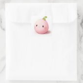 Soft Serene Art Quadratischer Aufkleber (Tasche)