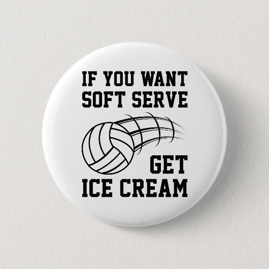 Soft Serve Ice Cream Button (Vorderseite)