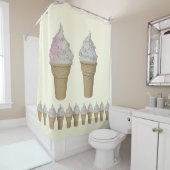 Soft Serve Ice Cream Duschvorhang (Beispiel)