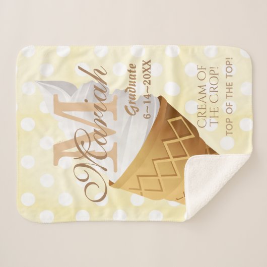 Soft Serve Vanilla Ice Sherpadecke (Vorderseite (Horizontal))