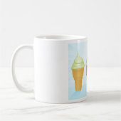 Soft servieren Ice Cream Cones Spaß Sommerabend Kaffeetasse (Links)