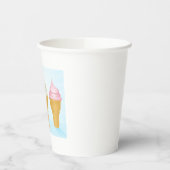 Soft servieren Ice Cream Cones Spaß Sommerabend Pappbecher (Links)