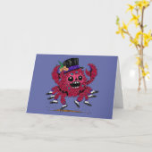 Soft Shoe Crab Zombie Karte (Gelbe Blume)