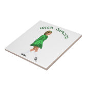 Soft Shoe Irish Dancer in Green Fliese (Seite)