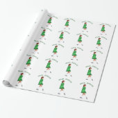 Soft Shoe Irish Dancer in Green Geschenkpapier (Ungerollt)