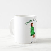 Soft Shoe Irish Dancer in Green Kaffeetasse (Vorderseite Links)