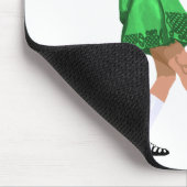 Soft Shoe Irish Dancer in Green Mousepad (Ecke)