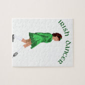 Soft Shoe Irish Dancer in Green Puzzle (Horizontal)