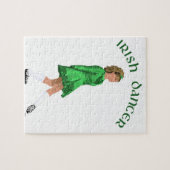 Soft Shoe Irish Dancer in Green Puzzle (Horizontal)