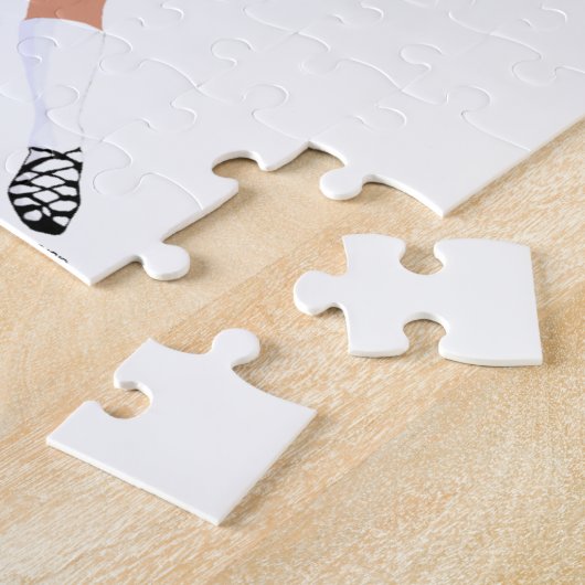 Soft Shoe Irish Dancer in Green Puzzle (Seite)