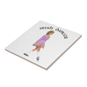 Soft Shoe Irish Dancer in Pink Fliese (Seite)