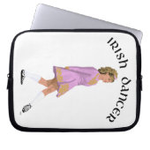 Soft Shoe Irish Dancer in Pink Laptopschutzhülle (Vorderseite)