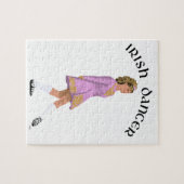 Soft Shoe Irish Dancer in Pink Puzzle (Horizontal)