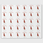 Soft Shoe Irish Dancer in Red Geschenkpapier (Flach)