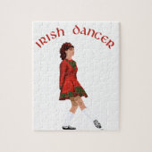 Soft Shoe Irish Dancer in Red Puzzle (Vertikal)