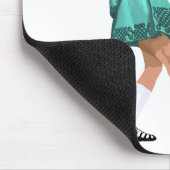 Soft Shoe Irish Dancer in Türkis Mousepad (Ecke)