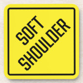 Soft Shoulhard Plastic Untersetzer (Vorderseite)