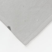 Soft Silver Grauer Glitzer #1 Fleecedecke (Ecke)