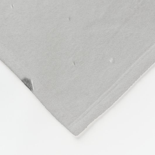 Soft Silver Grauer Glitzer #1 Fleecedecke (Ecke)