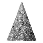 Soft Silver Grauer Glitzer #1 Partyhütchen (Links)