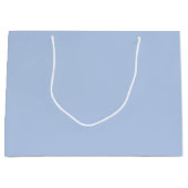 Soft Sky Blue Large Gift Bag Große Geschenktüte (Vorderseite)