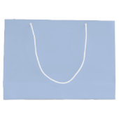 Soft Sky Blue Large Gift Bag Große Geschenktüte (Rückseite)