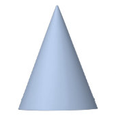 Soft Sky Blue Paper Party Hat Partyhütchen (Vorderseite)