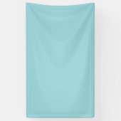 Soft Sky Blue Solid Color Banner (Vertikal)