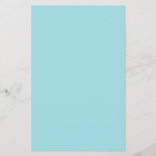 Soft Sky Blue Solid Color Flyer (Vorne)