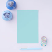Soft Sky Blue Solid Color Flyer (Einzeln)