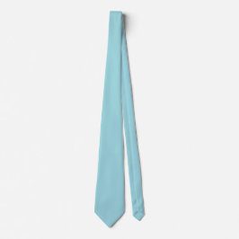 Soft Sky Blue Solid Color Krawatte