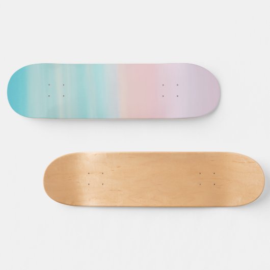 Soft Sky Dream #2 #wall #art Skateboard (Horizontal)
